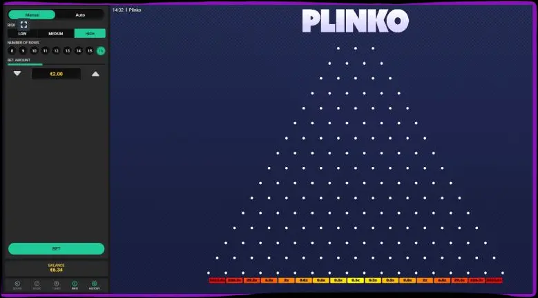Como começar a jogar Plinko: Instruções